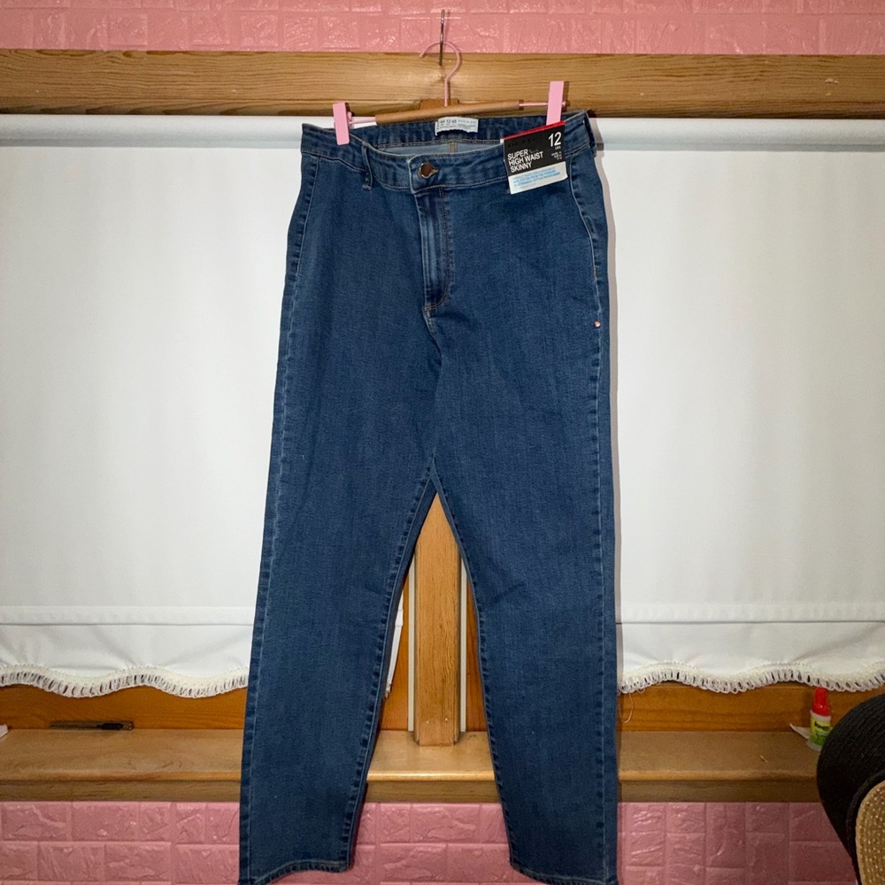 Denim&Co Men's Deep Blue Straight Jeans